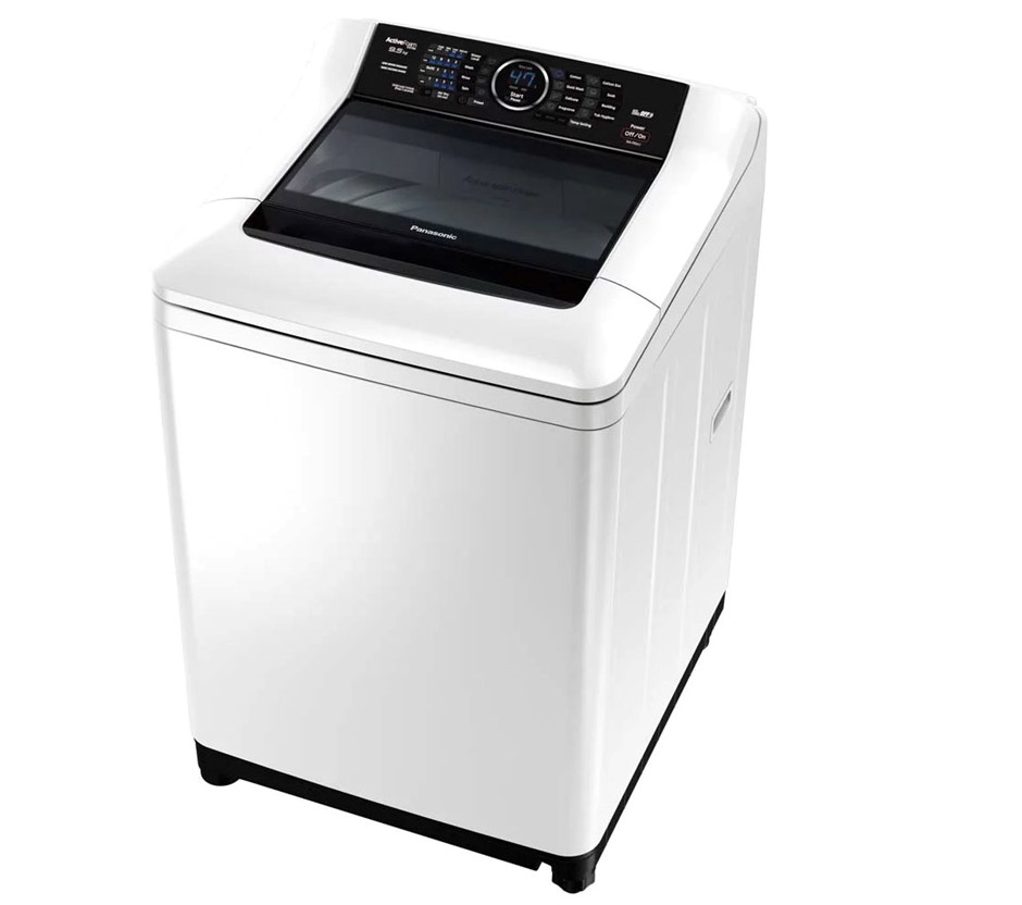 PANASONIC 9.5kg Top Load Washing Machine, Model NA-F95A1 Active Foam ...