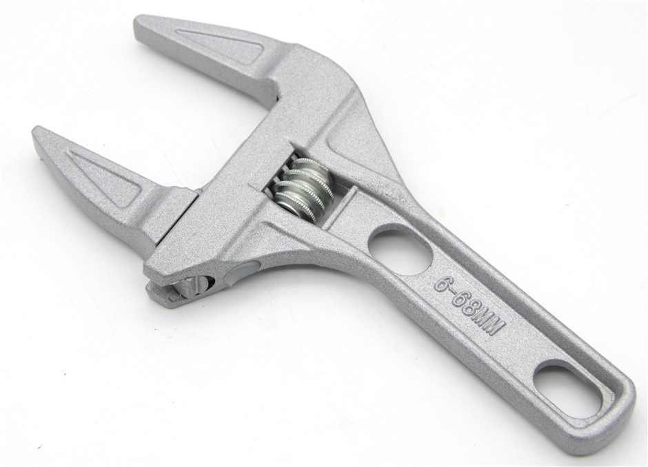 68mm Wide Jaw Adjustable Wrench Spanner Auction (00212180199) Grays