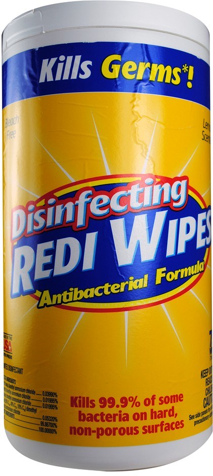 6 x Redi Wipes Pk75 Disinfecting Wipes L