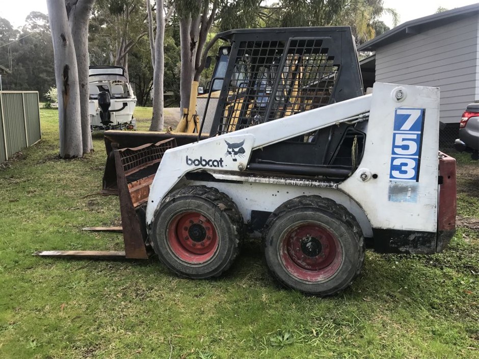 Bobcat 753 Skid Steer Loader Auction (0004-5039434) | Grays Australia