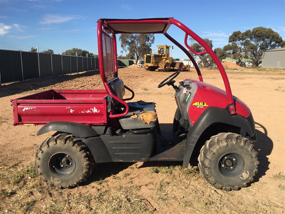 Kawasaki 4WD Mule 610 Auction (0126-3016294) | Grays Australia