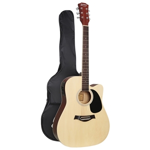 Alpha 41” Inch Electric Acoustic Guitar 