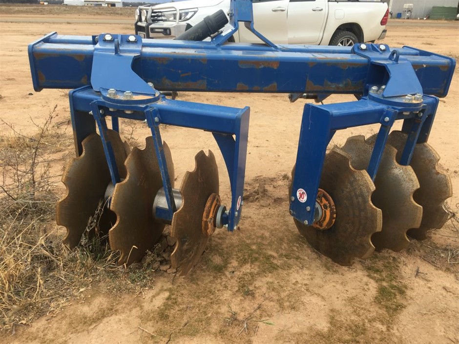Disk Plough, 6 disk Grizzly, model BH006 Auction (00305038683) Grays