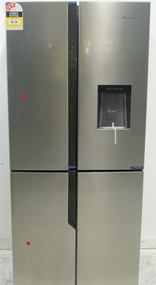 Hisense 509l French Door Fridge Hr6cdff509sw Auction Graysonline Australia