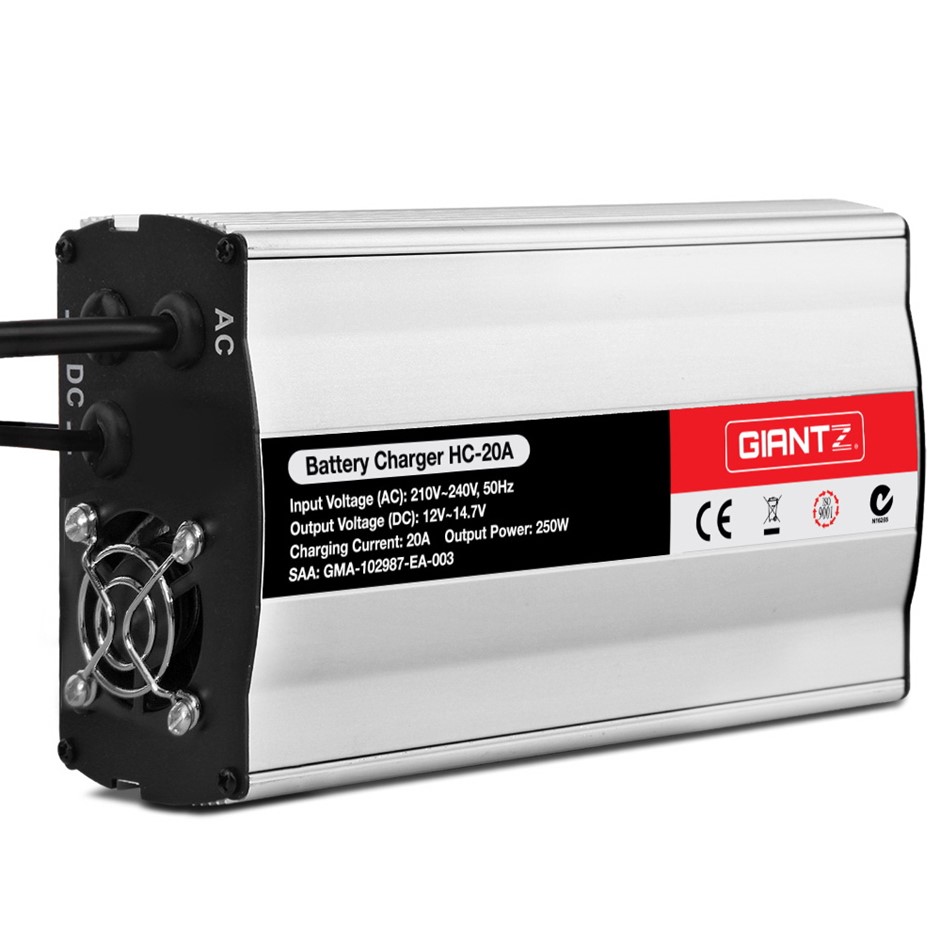 Giantz 12V Battery Charger