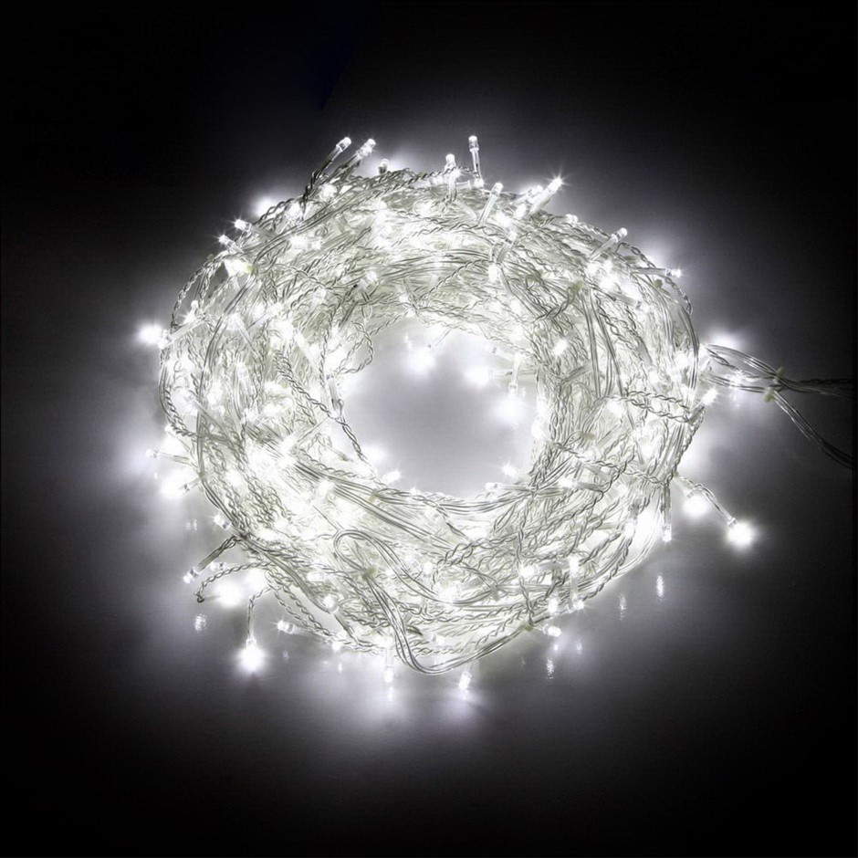800 LED Christmas Icicle Light with 8 Fu