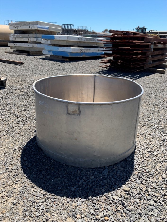 Stainless Steel Water Trough Auction (00423016506) Grays Australia