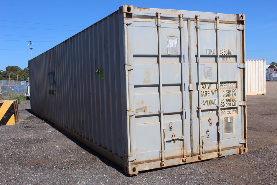  40 Foot  Shipping  Container  Auction 0001 9014157 Grays 