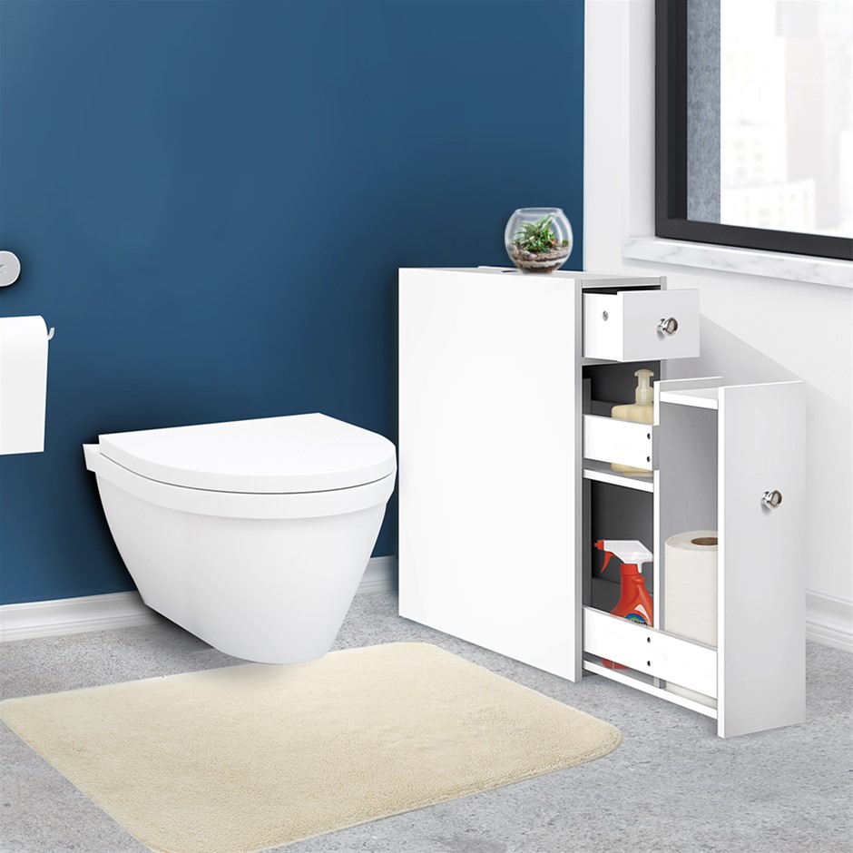 Buy Artiss Bathroom Storage Caddy Utility Toilet Holder
