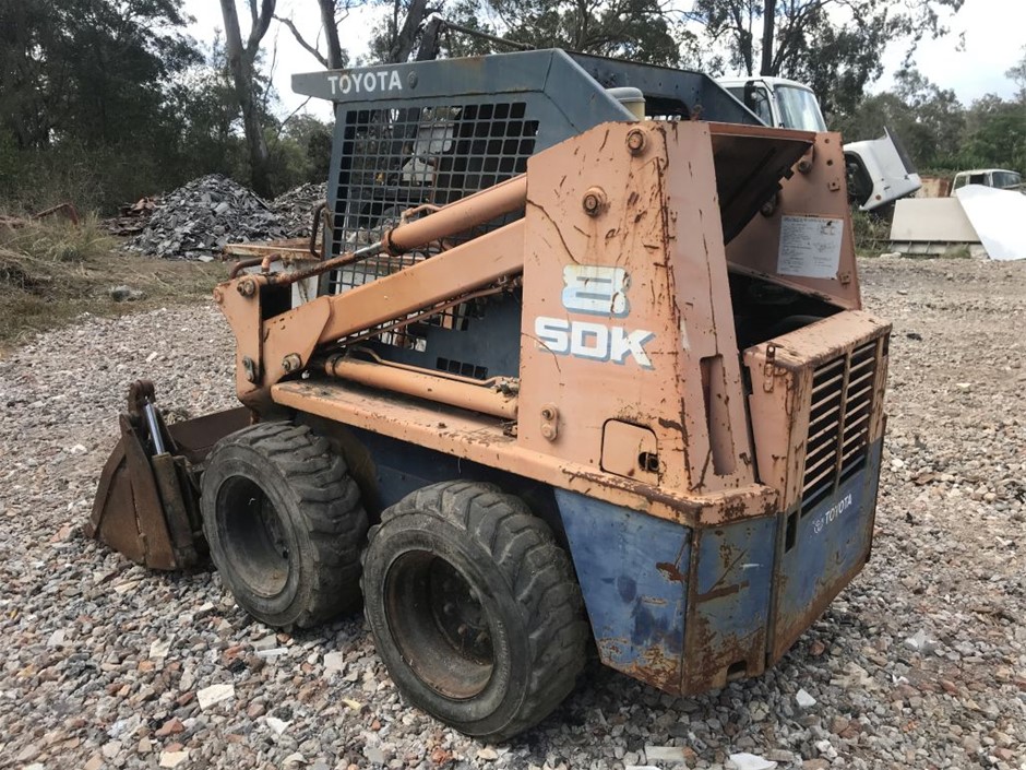 Skid Steer Toyota SDK 8 Auction (00045039862) Grays Australia