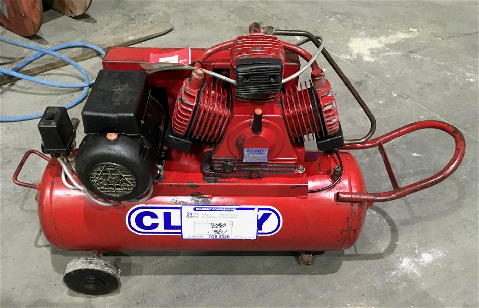 Clisby Air Compressor Auction (01333016635) Grays Australia