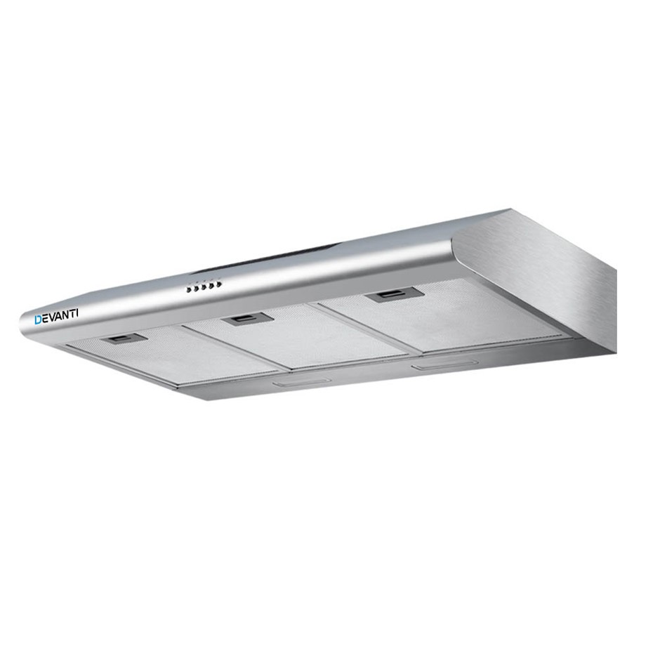 Devanti Fixed Rangehood Stainless Steel 
