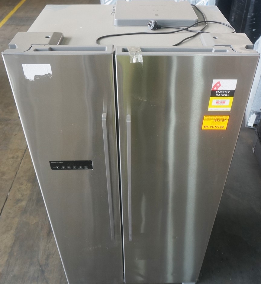 Fisher & Paykel 628L Stainless Steel Side by Side Fridge (RX628DX1
