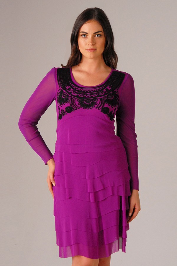 Didier Parakian Cornelli Tiered Dress