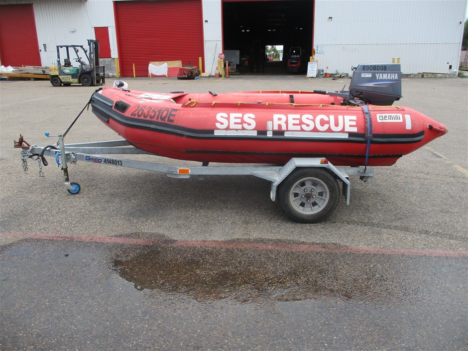 Gemini Recreational Inflatable Boat Auction (0001-7025452) | Grays ...