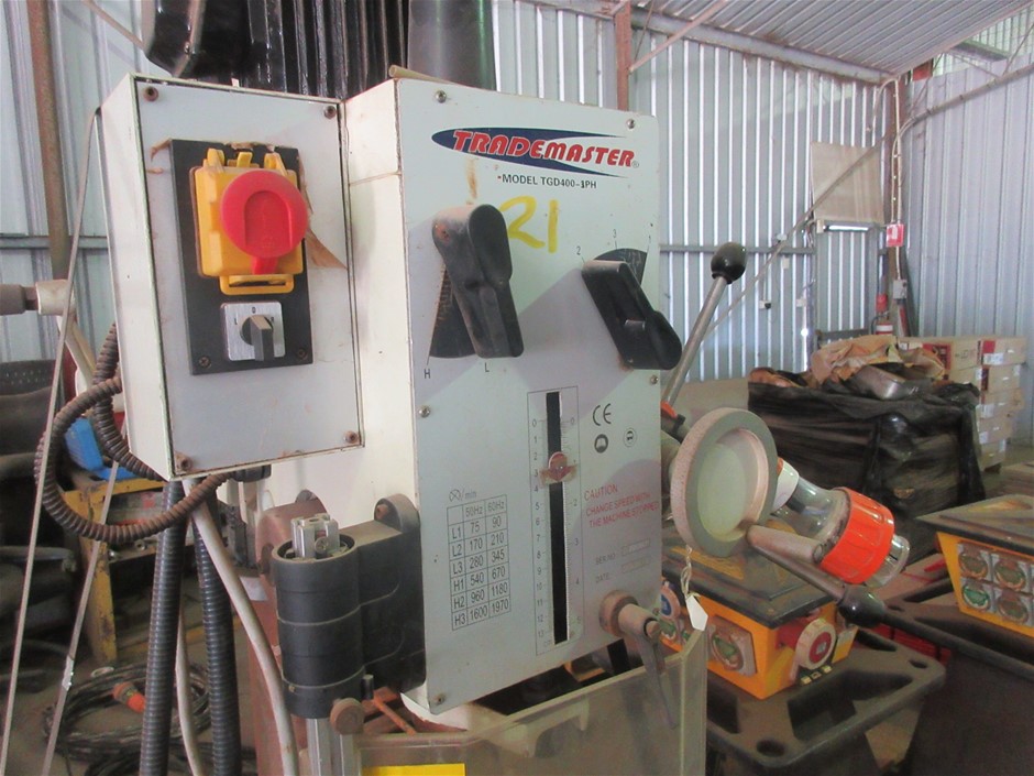 Trademaster TGD4003PH Drill Press Auction (00209014537) Grays Australia