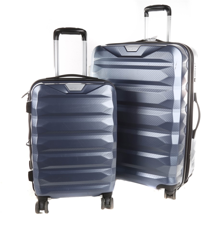 SAMSONITE Hard Side Spinner Luggage 72cm & Carry On. N.B Minor marks ...