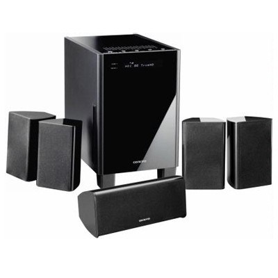 Onkyo HTX-22HDX 5.1CH Ultra-Compact Home Theater System Black (Refurbished)