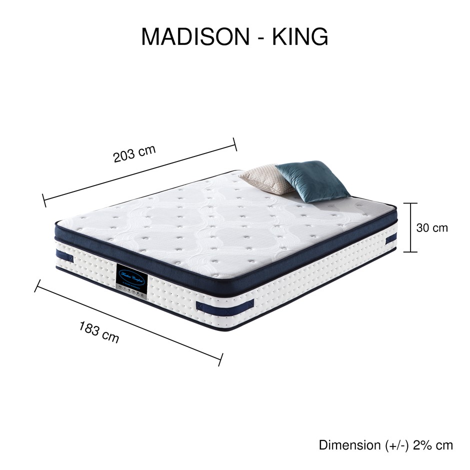 Latex Collection Pocket Spring Madison M