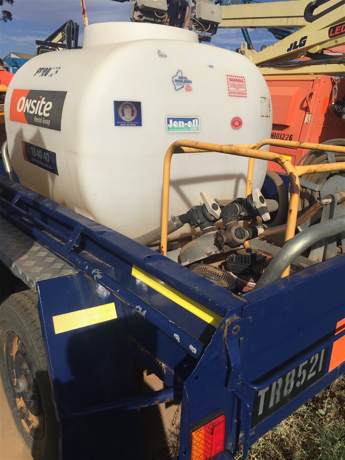 2012 Silvan Fire Fighting Unit with Trailer (Location Kalgoorlie