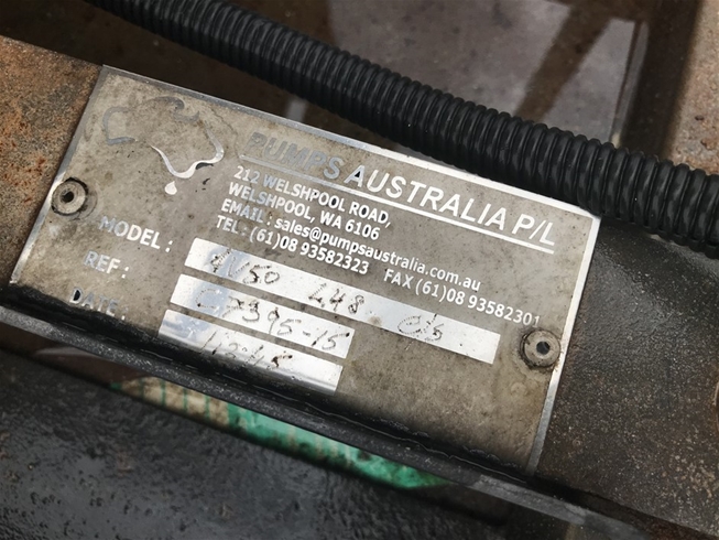 Pumps Australia Diesel Pump Auction (0091-9015627) | Grays