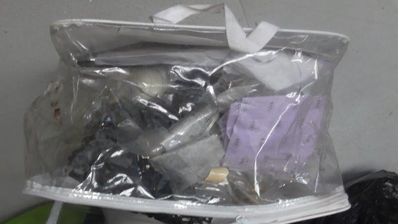 6-7mm Black & Pink Potato Shape Pearl with Platinum Plated Bracelet