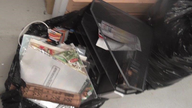 6-7mm Black & White Potato Shape Pearl with Platinum Plated Bracelet