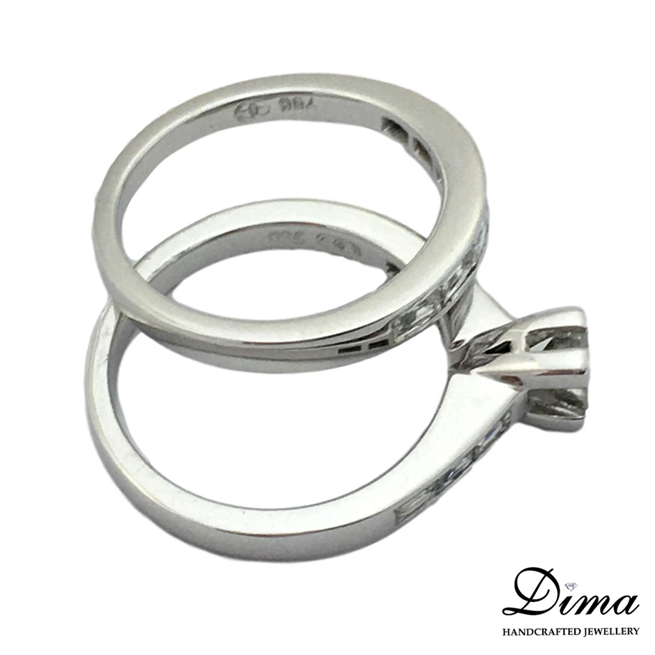 Simulated Diamond Initial 'O' Minimalist Stainless Steel Necklace