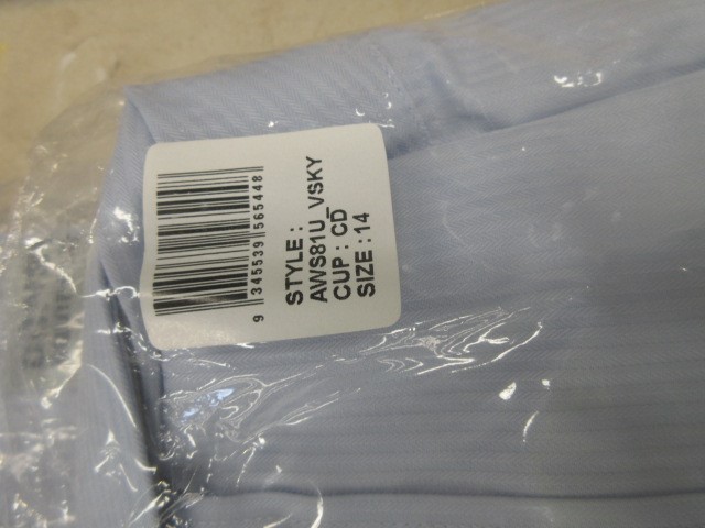 9K WH GLD 0.05CT HI I1 DIAMOND AQUAMARINE ROSE GOLD