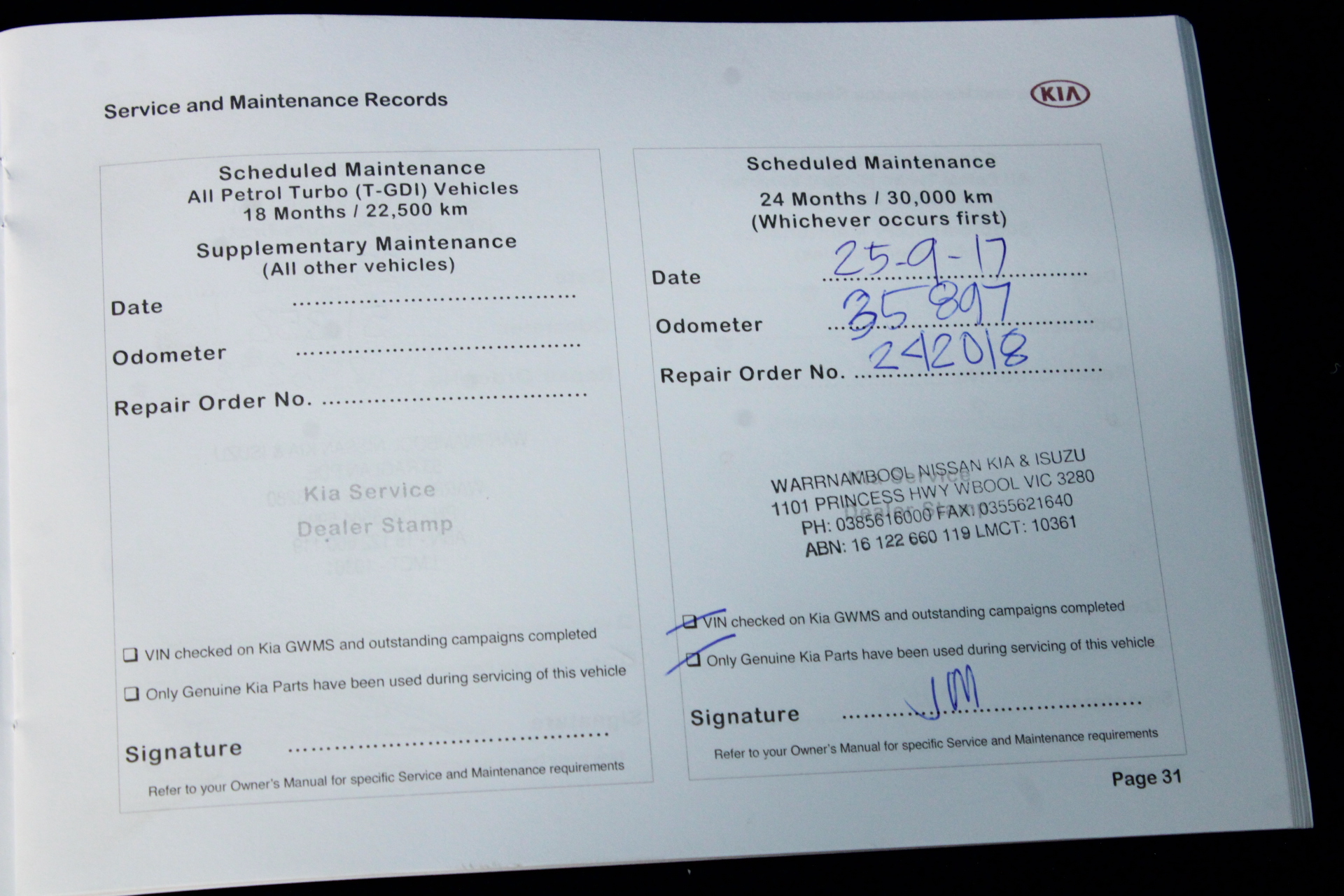 9K WHITE GOLD 'B' 0.09 HI I1 DIAMOND NECKLACE 40+5cm