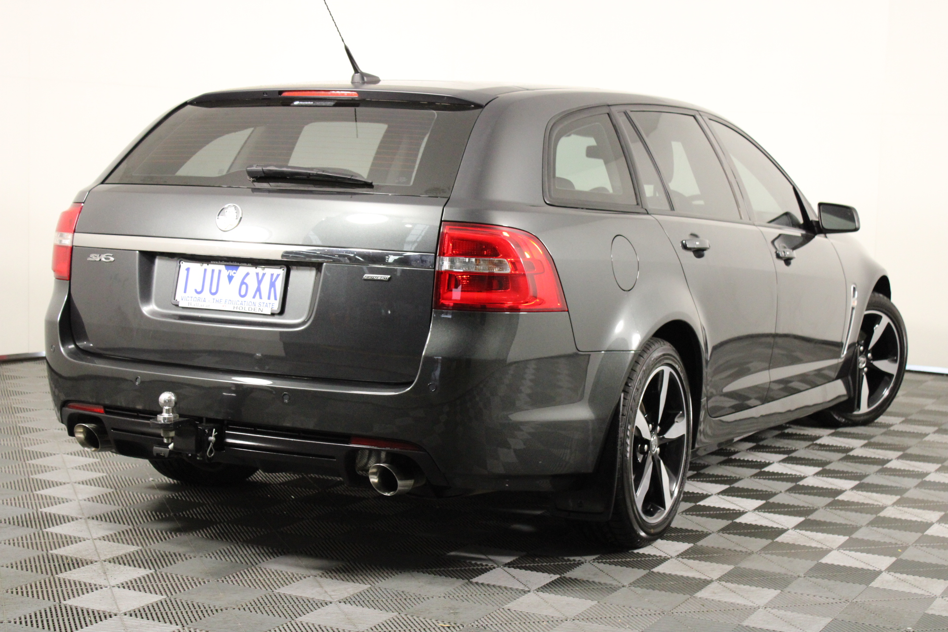 9K WHITE GOLD 'Q' 0.09 HI I1 DIAMOND NECKLACE 40+5cm