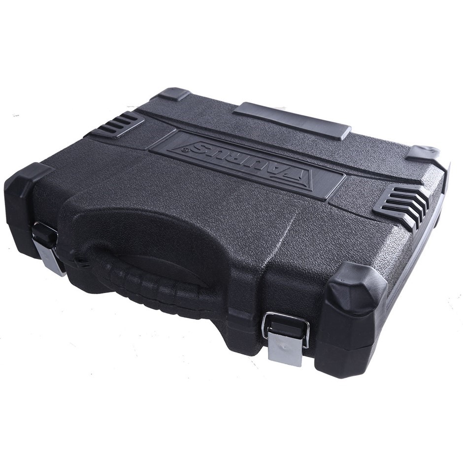 Rhodium Plated 7 Ring Lucky Charm Necklace