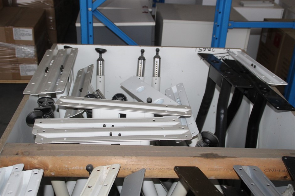 Desktop Filing Set, Desktop Organizer, Wire Metal, Rose Gold, 10 Pieces