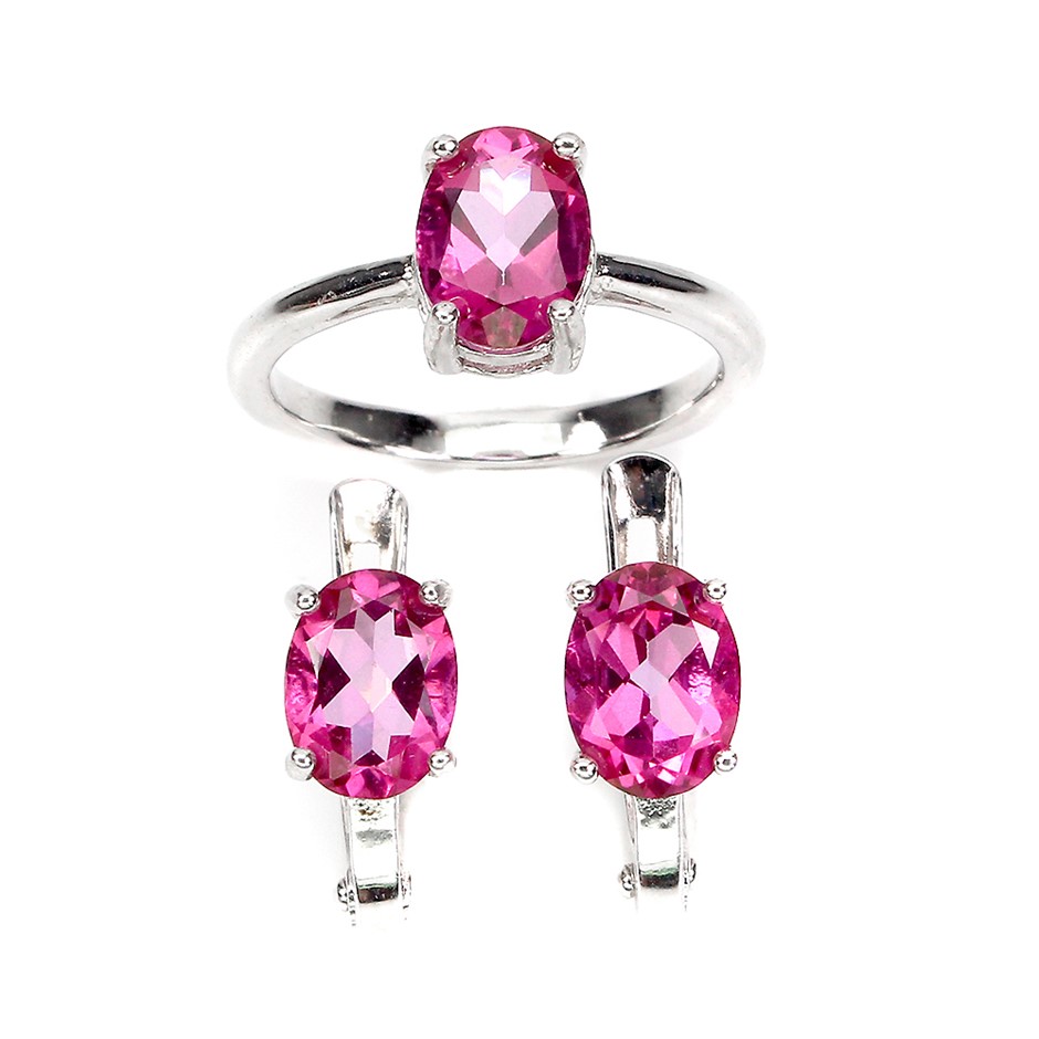 9K YELLOW GOLD 0.36ct F VS TRIO LAB DIAMOND STUD EARRING