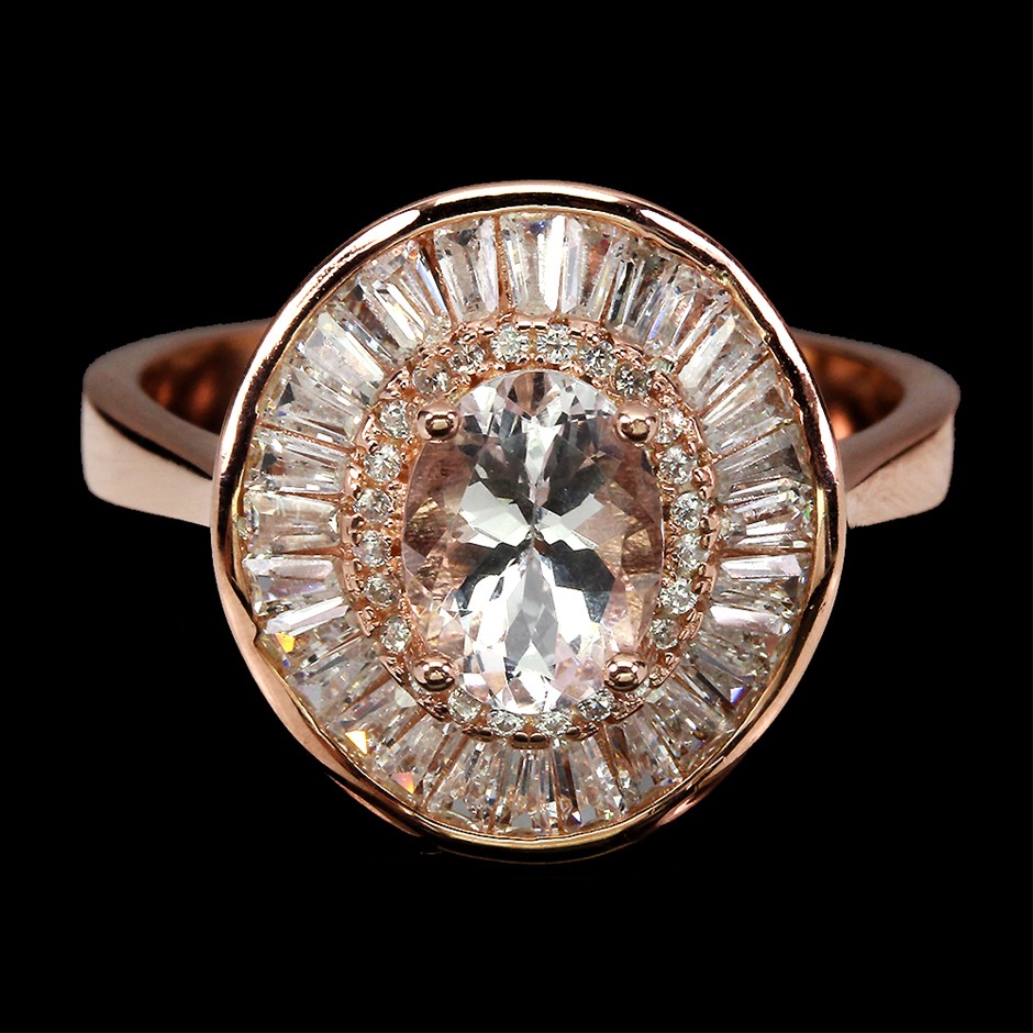 9K YELLOW GOLD 0.40ct F VS LAB DIAMOND DAINTY DOUBLE RING