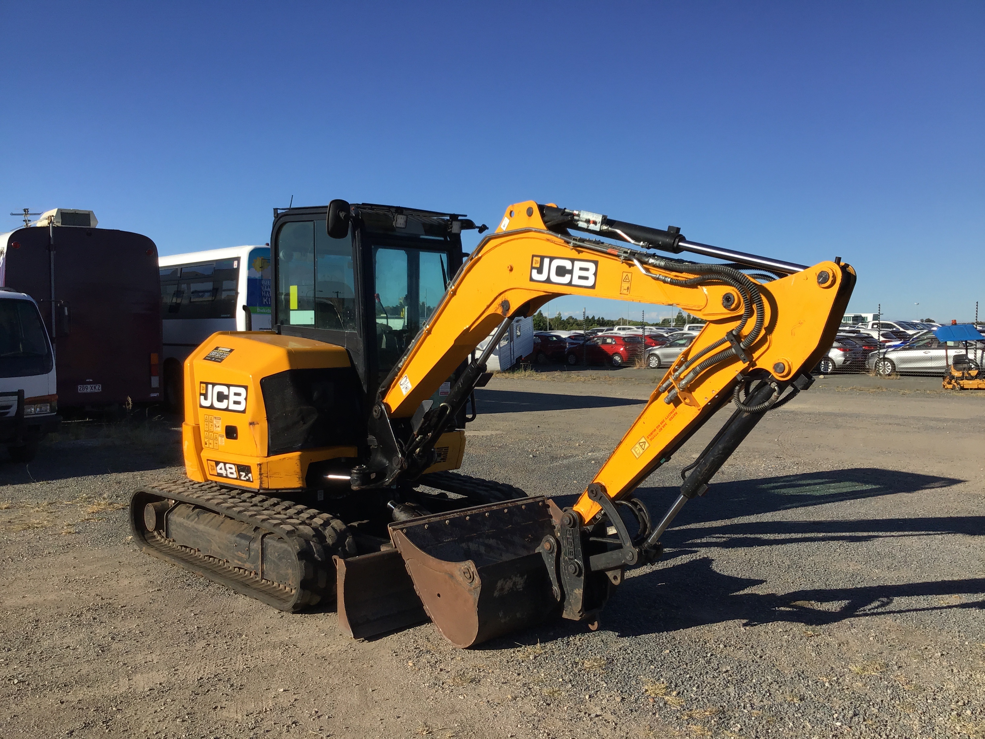 7-8mm White Pearls & Spacer Beads Real Platinum Plated Necklace