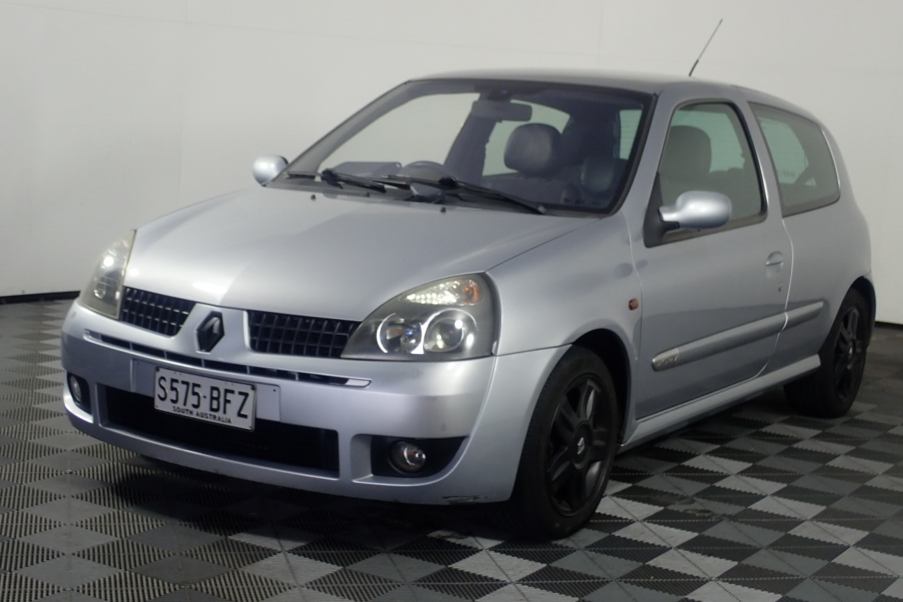 02 Renault Clio Sport Manual Hatchback Auction 0001 Grays Australia