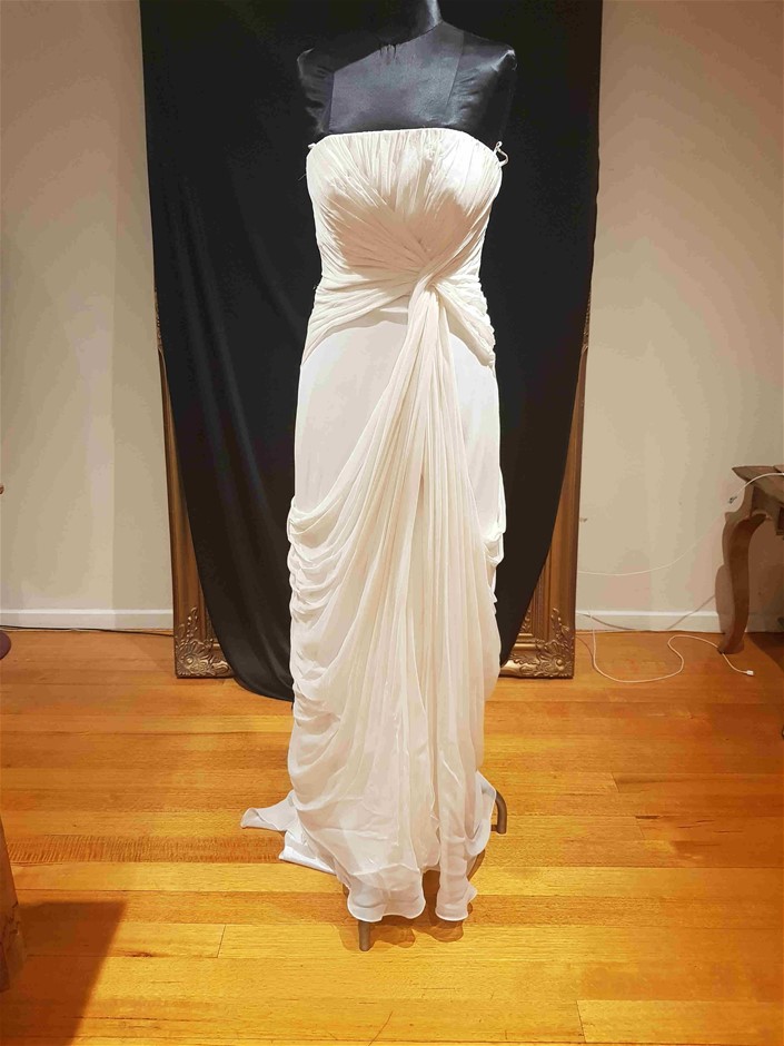 2 x DKNY Women's Logo Tee, Size S, 60%Cotton, Heather Grey (HGR).  Buyers N