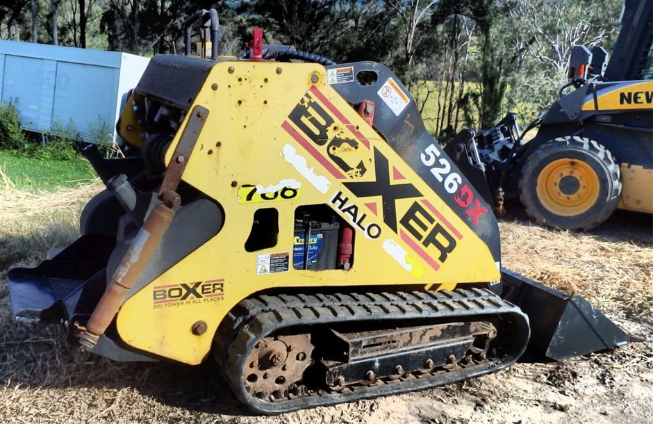 BOXER 526DX Rubber tracked loader Auction (00665040115) Grays Australia