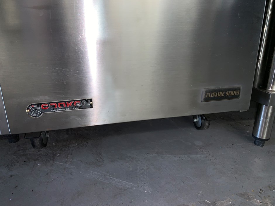 18K White Gold-Filled Single-Row Ring, Simulated Diamonds, Size 7