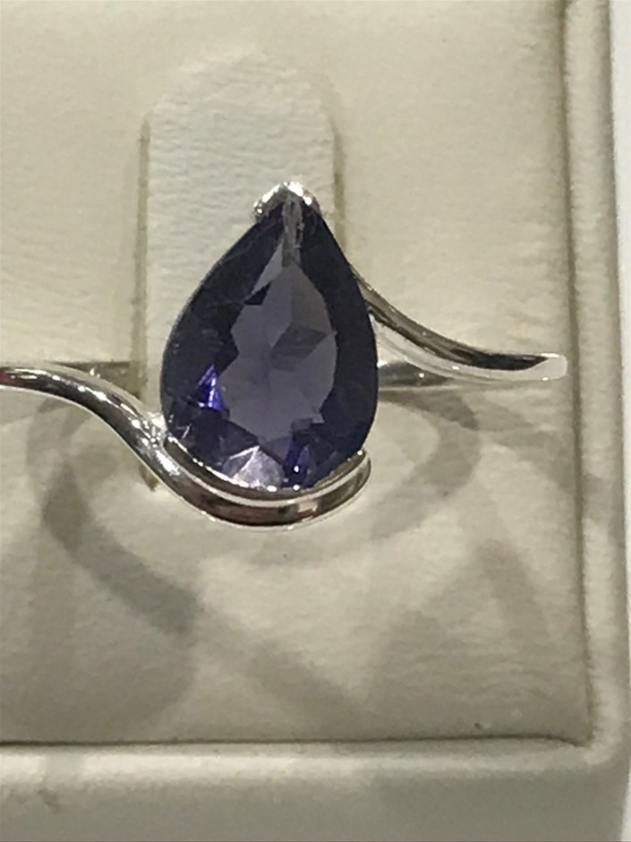 1.13 Ct Two Oval Blue Topaz Gemstone