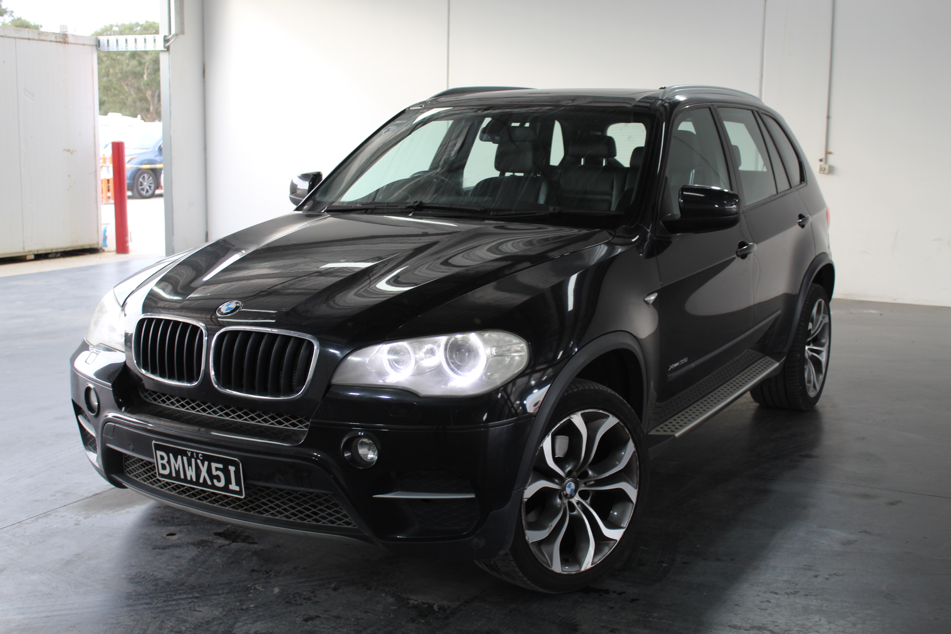 18k White & Yellow Gold Filled, White Face Iced Out Diamond Quartz Watch
