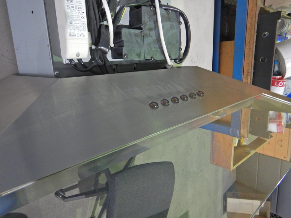 9K Yellow GOLD HLW DIAMOND CUT HOOP EARRINGS 42mm