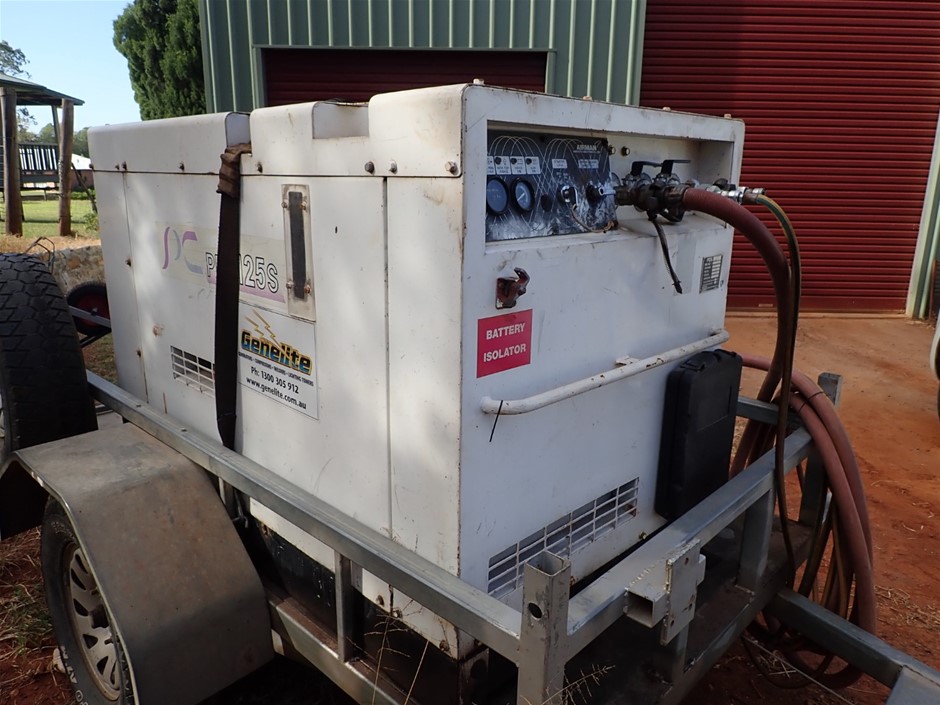 9K Yellow Gold INDUSTRIAL HUGGIE EARRINGS