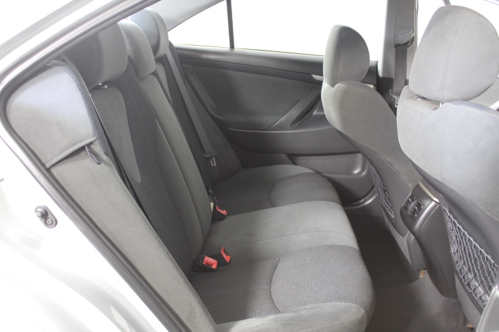 Designer Green & Simulated Diamond Square Stud Earrings in Silver