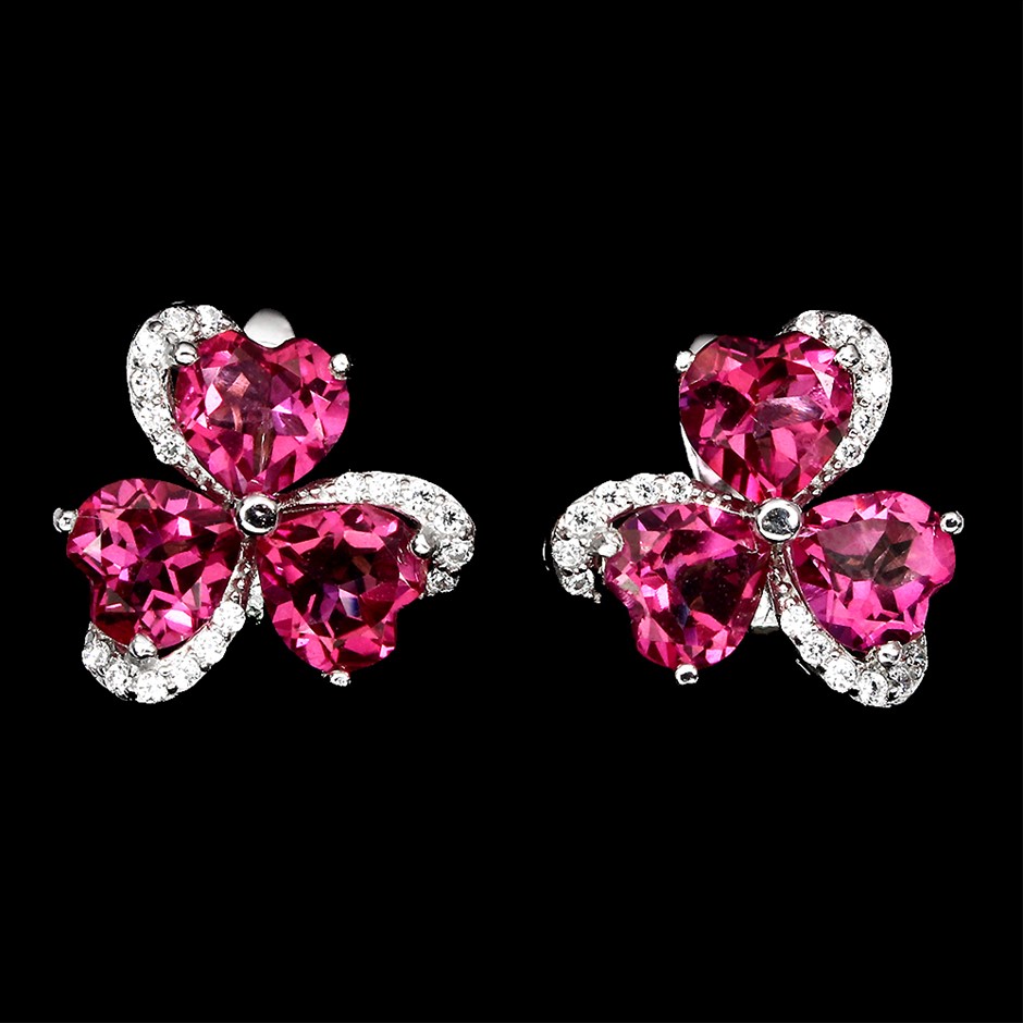 6mm Moonstone & Baroque Pearl Dangling Earrings.