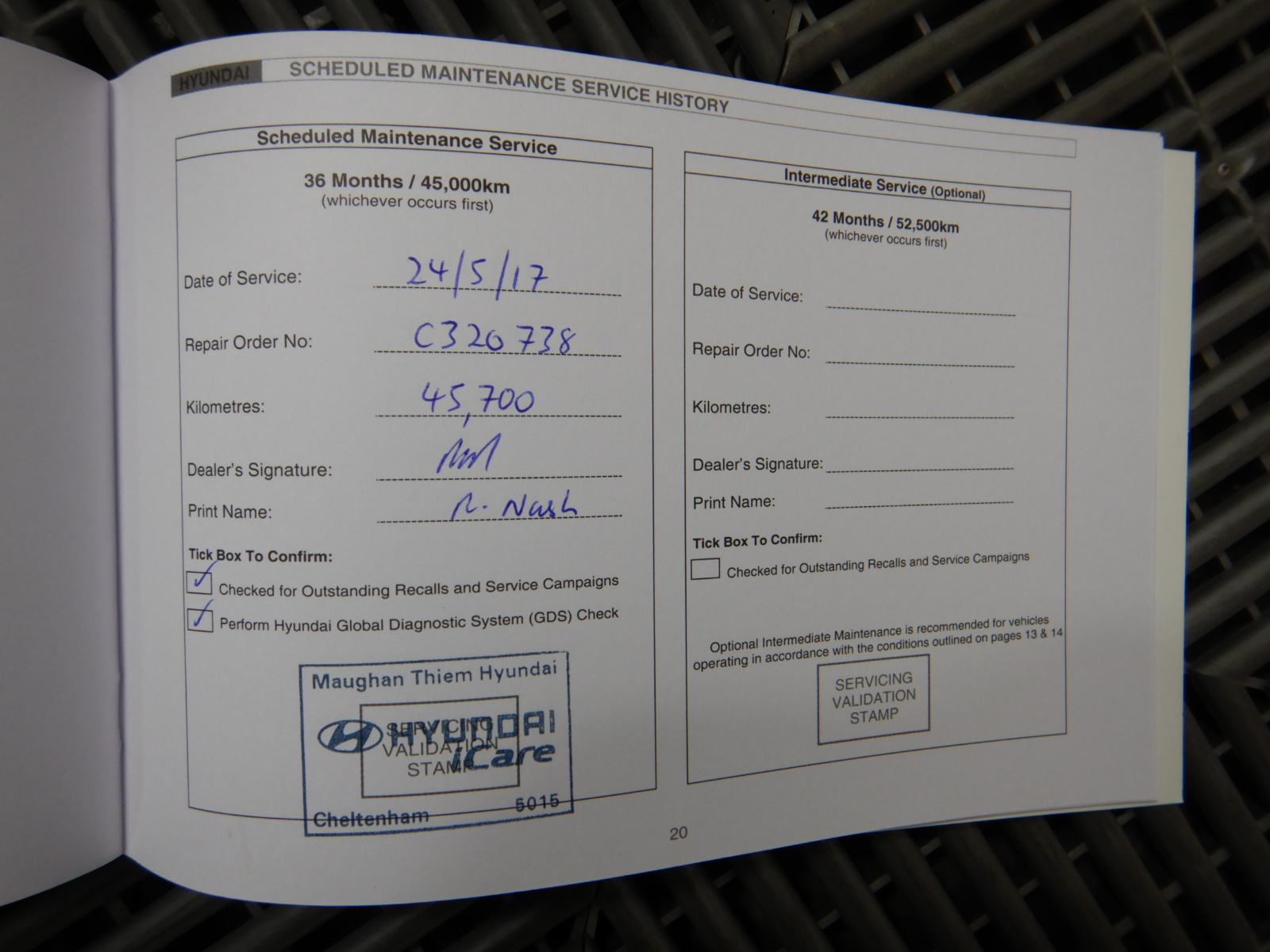 Designer Blue & Simulated Diamond Square Stud Earrings in Silver