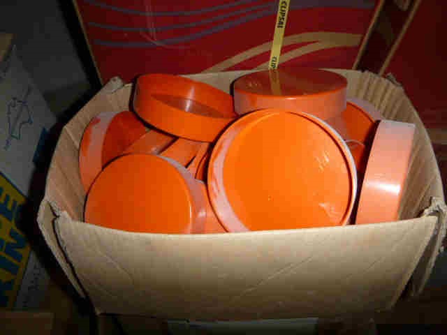 18ct Heavy Rose Gold Plated Triple Bangle Set