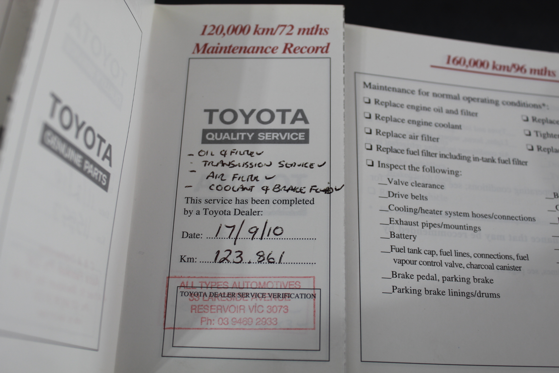 2009 Toyota Corolla Ascent ZRE152R Manual Sedan