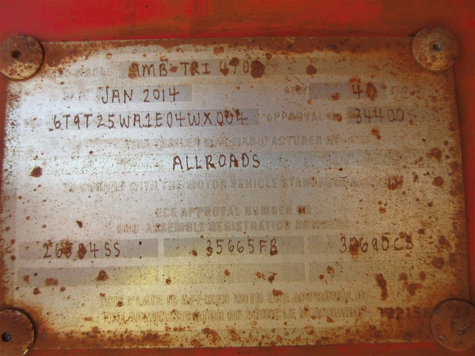 Concrete Mixer Bucket Attachment (Unused)